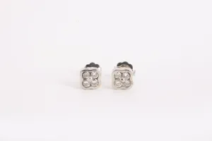 14k White Gold 0.24tcw Diamond Stud Earrings (1.15g.)