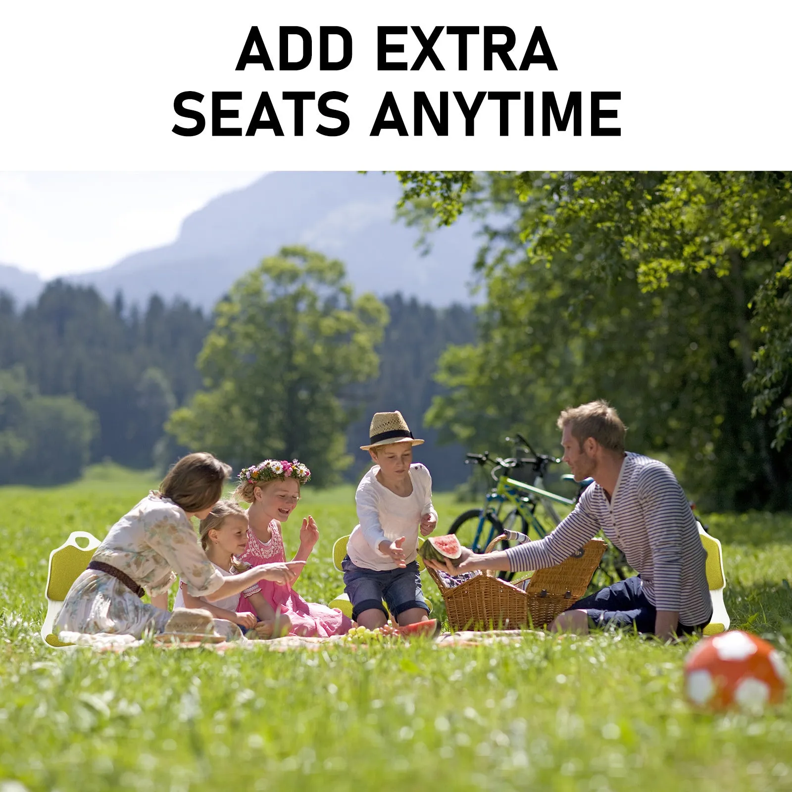 2 Set Lime Slender Chair Posture Correction Seat Floor Lounge Stackable by Samgong