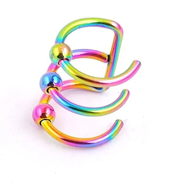 2pcs ear studs piercing