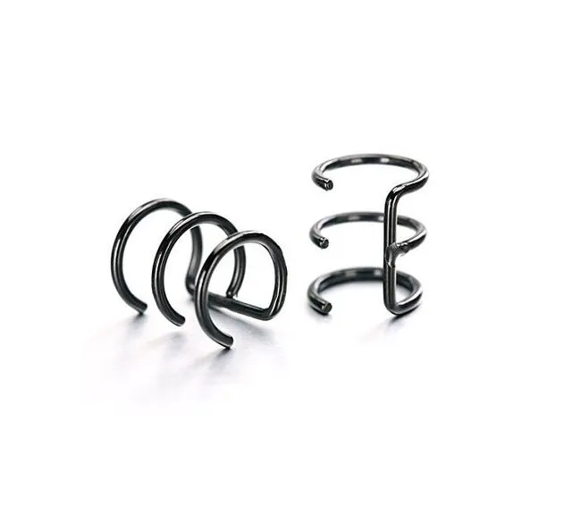 2pcs ear studs piercing