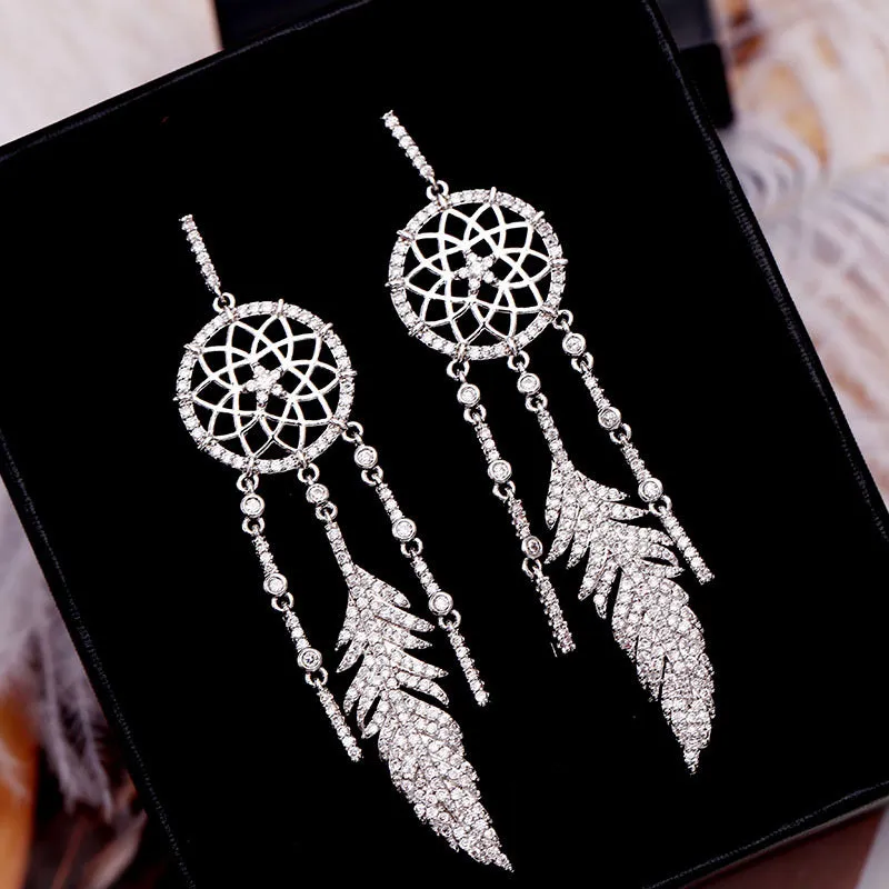 Bling Bling Dream Catcher Earrings