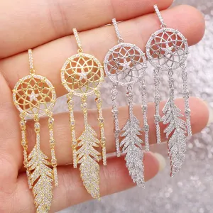 Bling Bling Dream Catcher Earrings