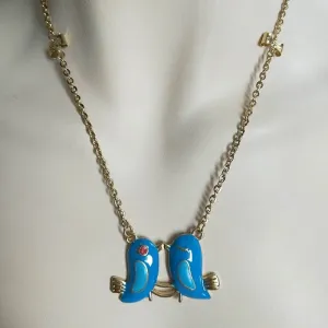 Blue Bird Necklace