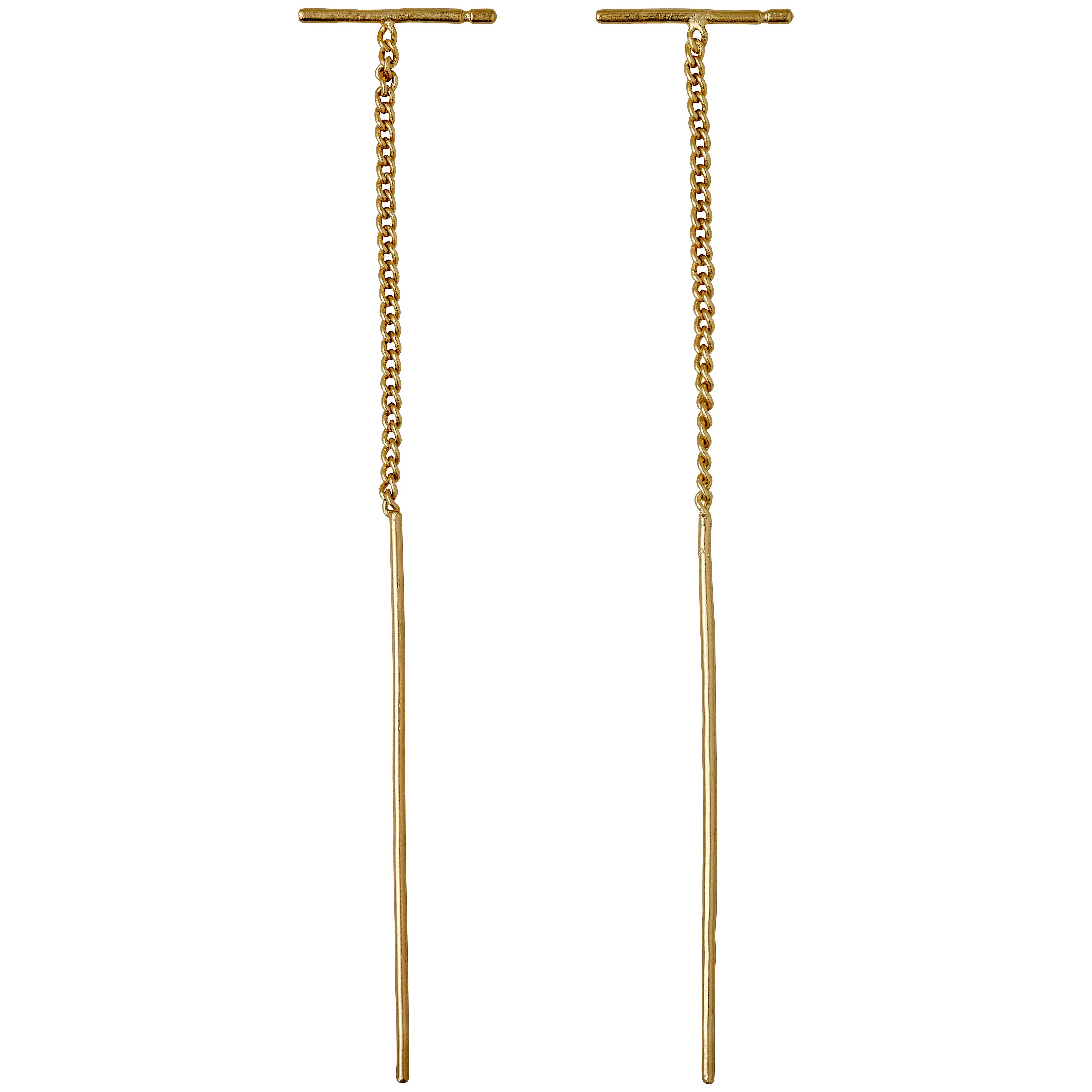 BRIELLE earrings gold-plated