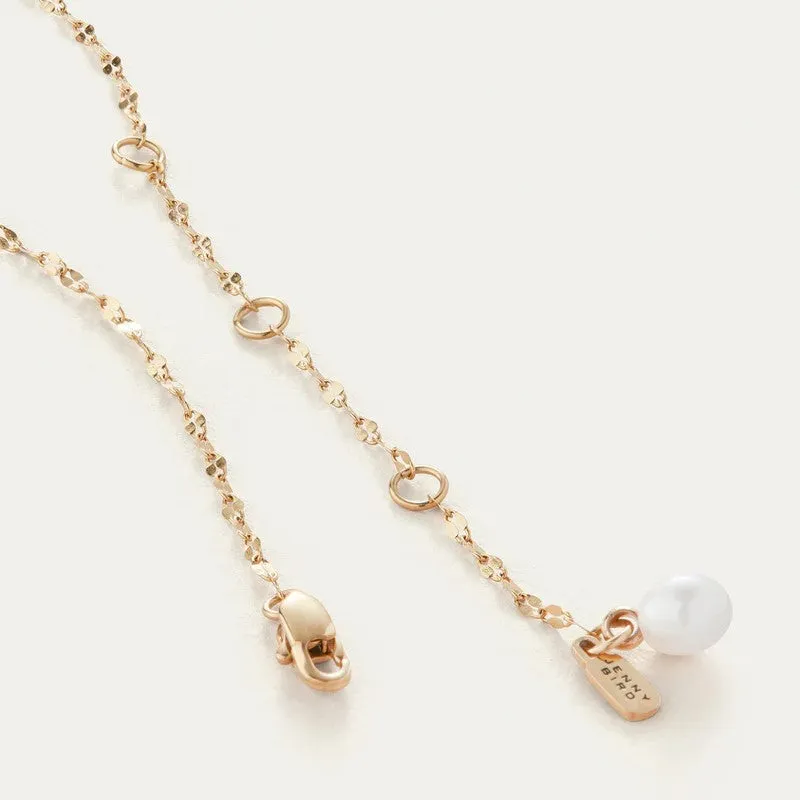 Capri Anklet (Gold   Pearl)