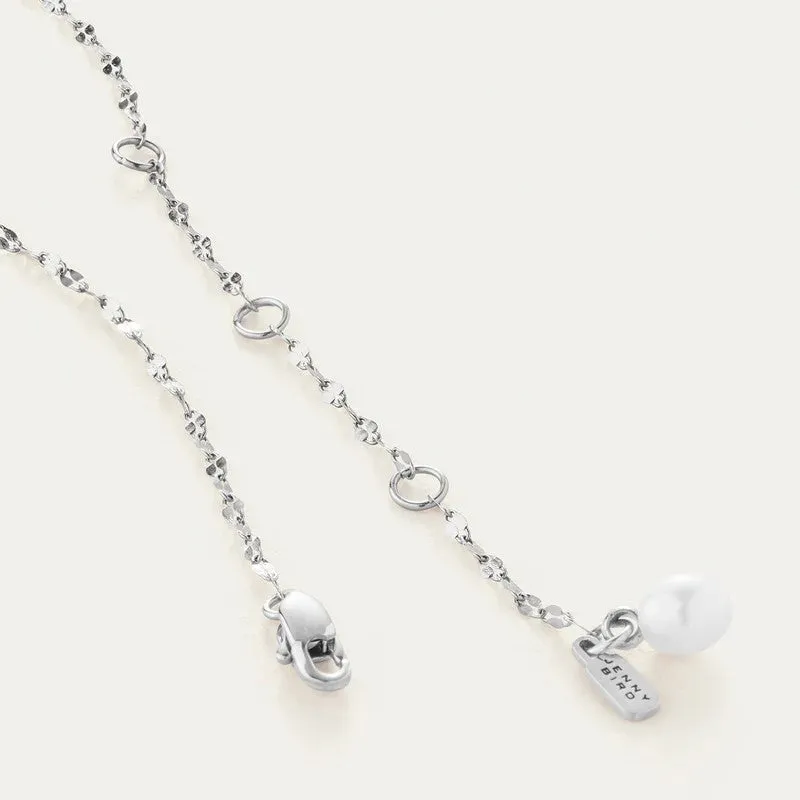 Capri Anklet (Silver   Pearl)
