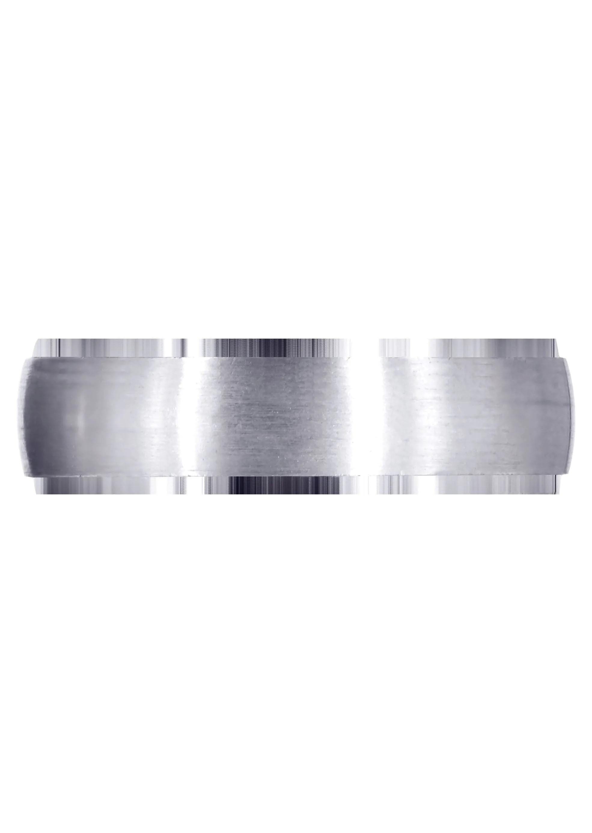 Carved Simple Mens Wedding Band | Satin Finish (Joseph)