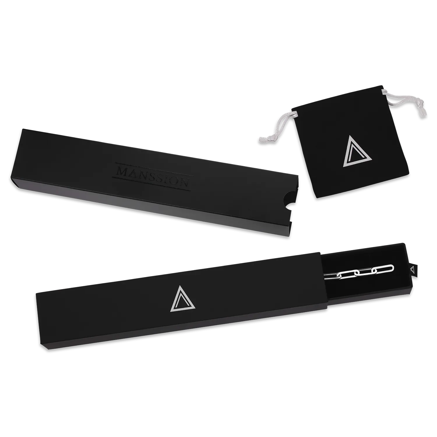 Curb Bracelet, Stainless Steel (3mm)