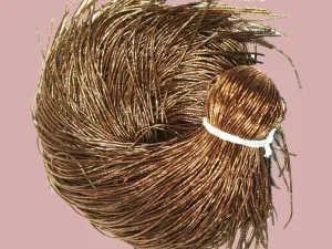 Dark Golden Nakshi / Bullion Wire