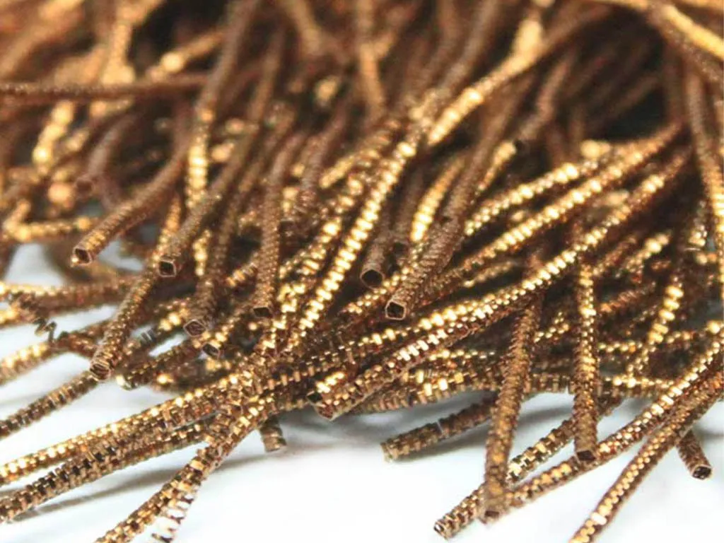 Dark Golden Nakshi / Bullion Wire