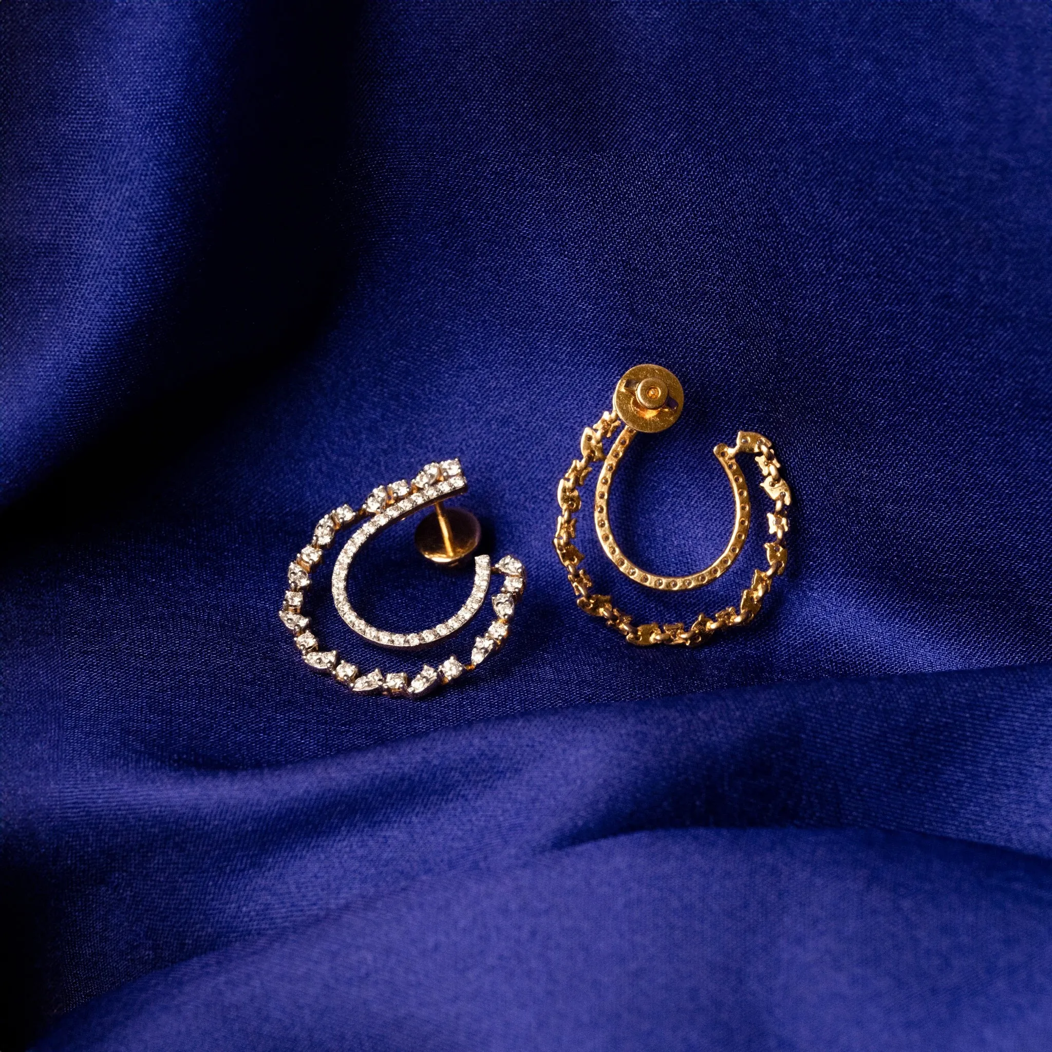 Everlasting Sparkle - Half Bali Earrings