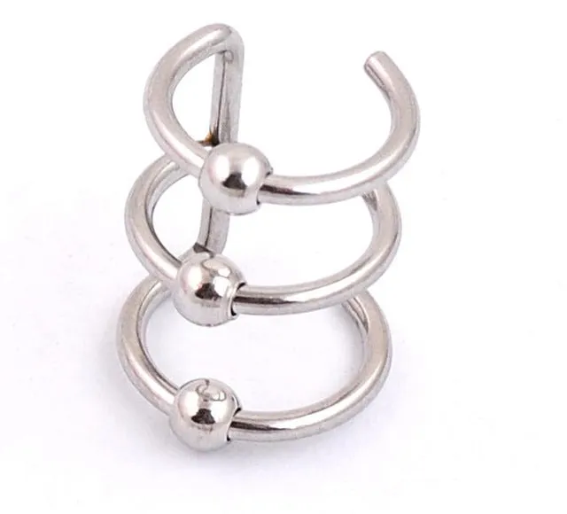 Golden Lip/Ear Rings