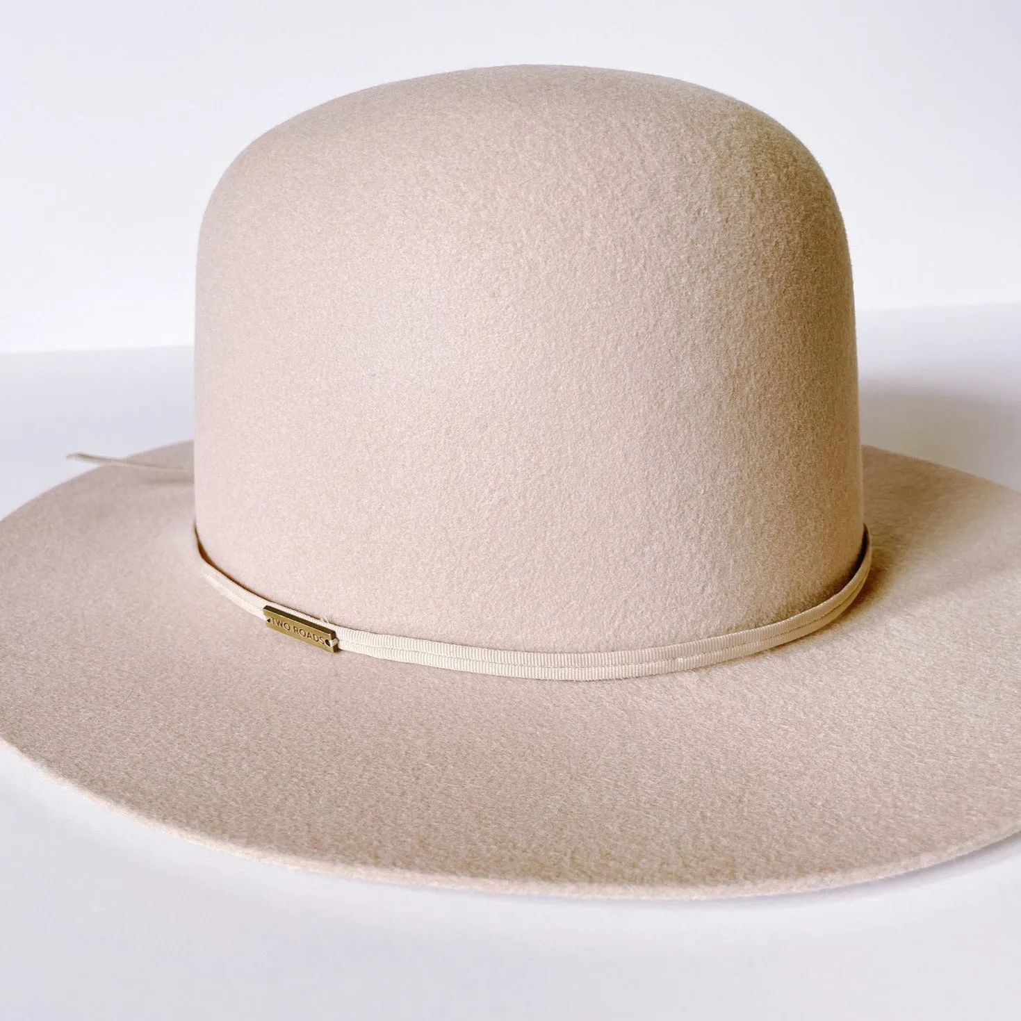 GROSGRAIN HAT BAND - IVORY
