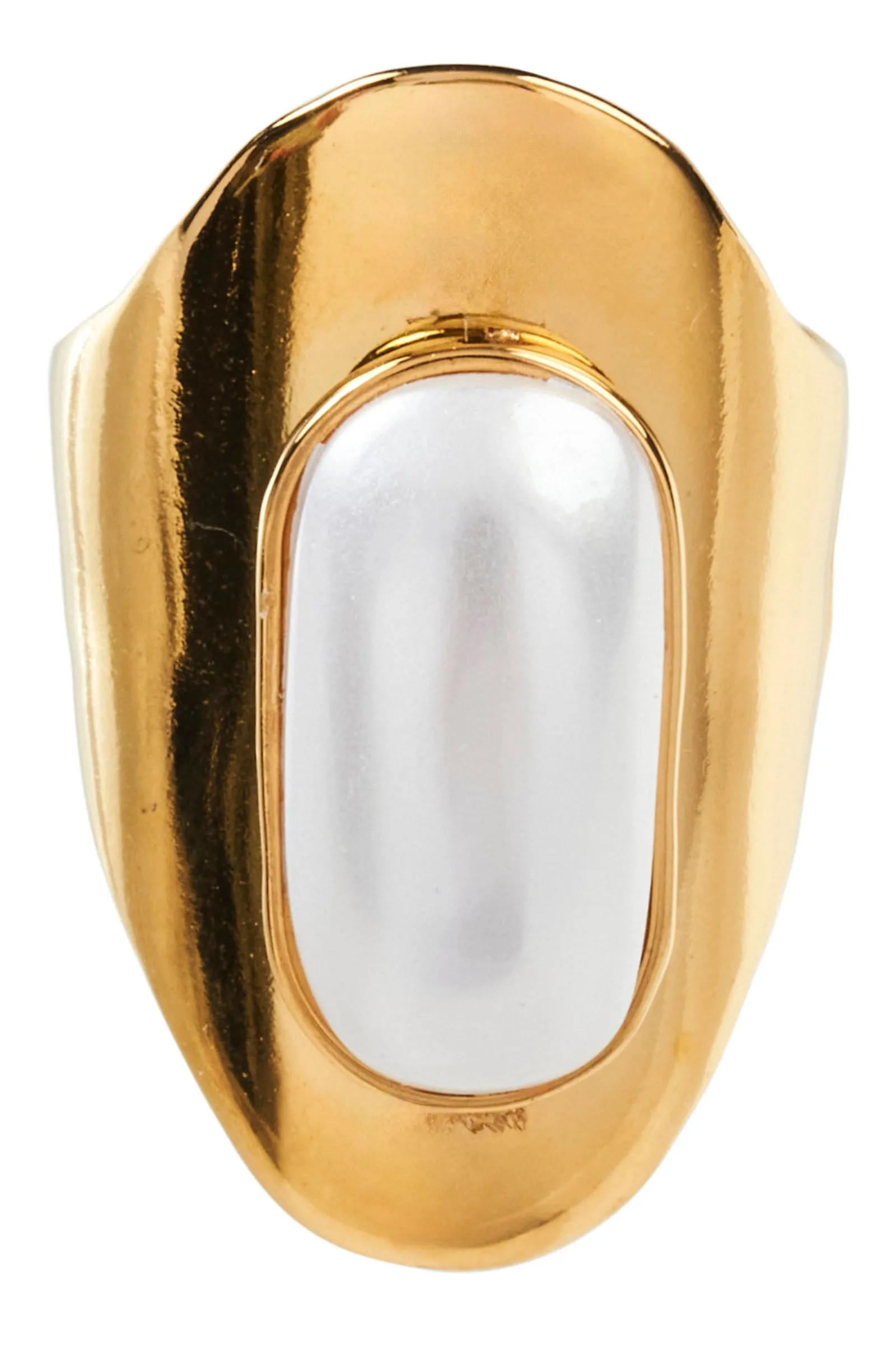 Heritage Ring - Oval Pearl