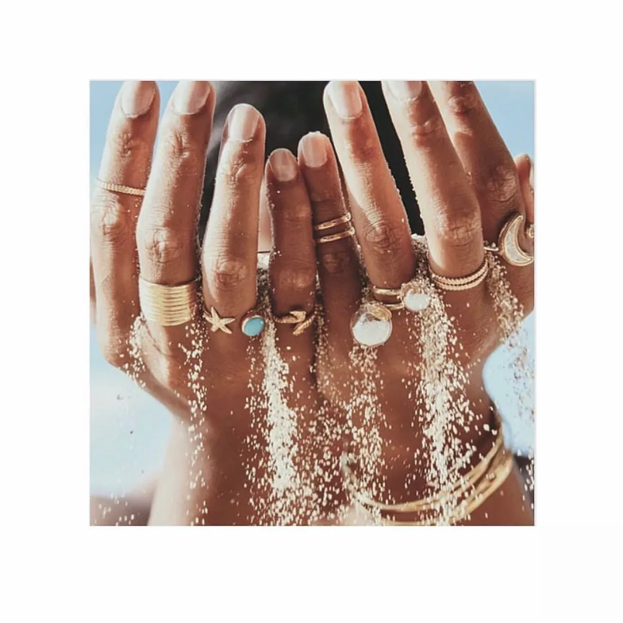 Koa Midi Rings