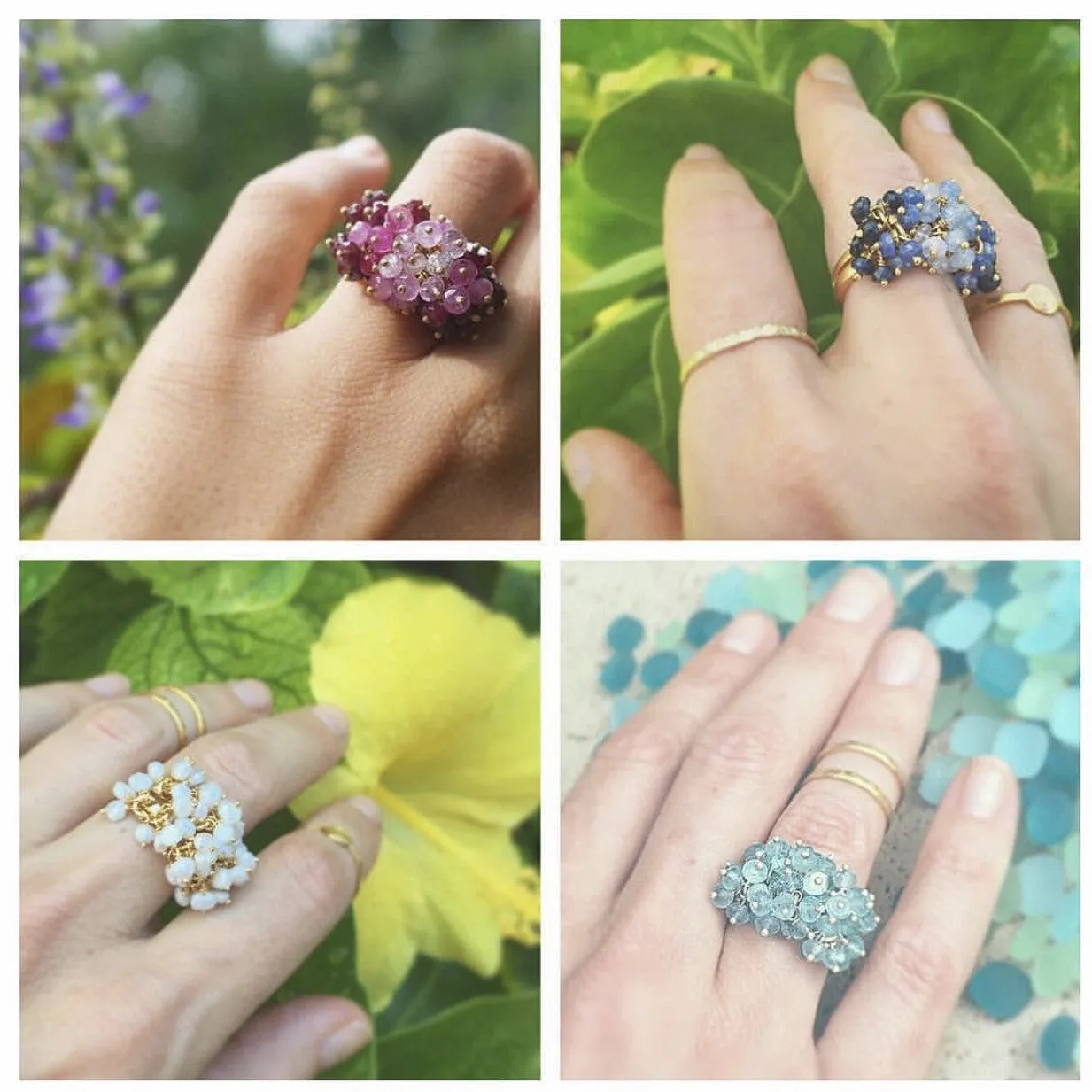 Koa Midi Rings