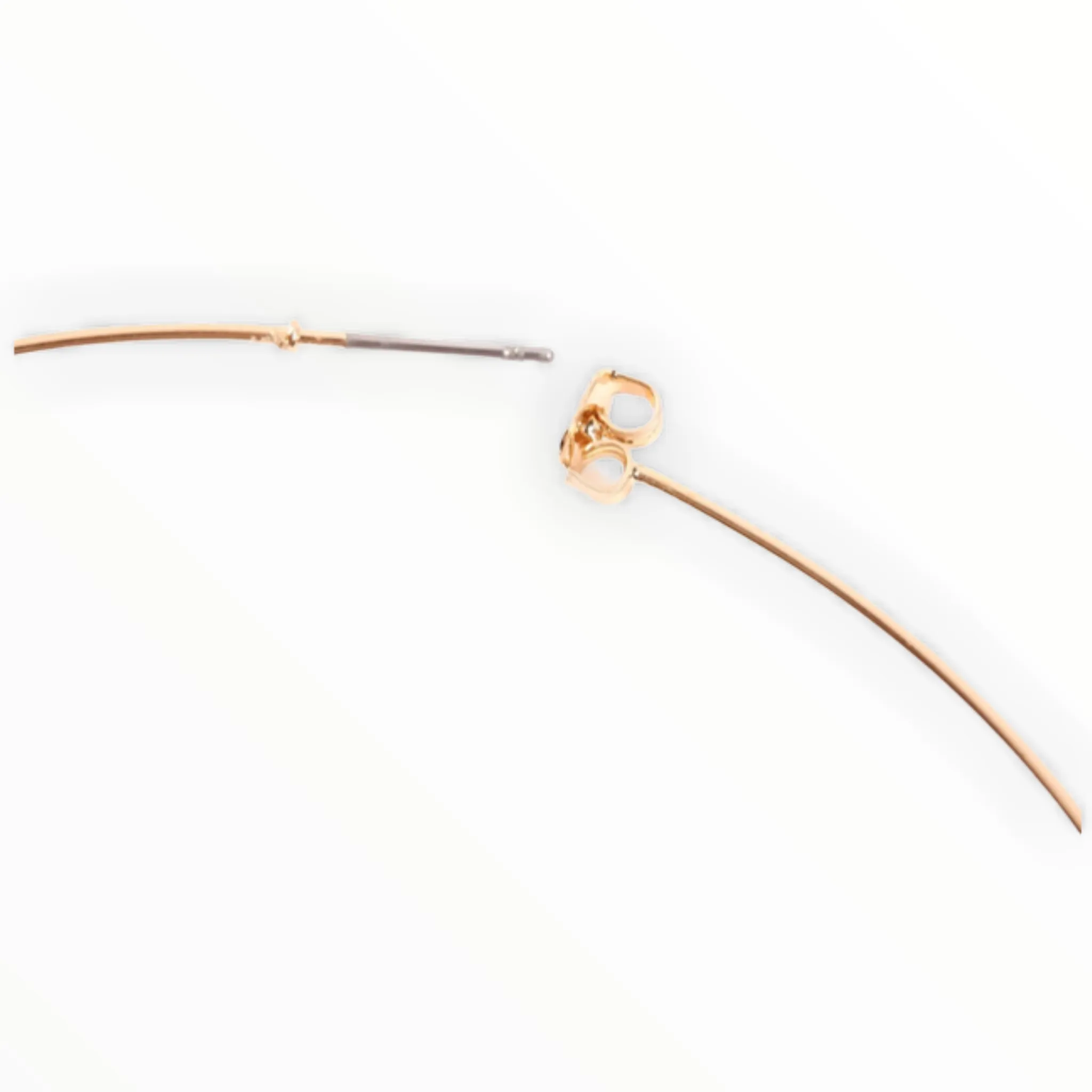 Large Wire Hoop Earrings