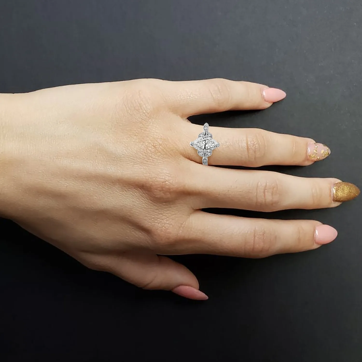 Marquise Diamond Ring