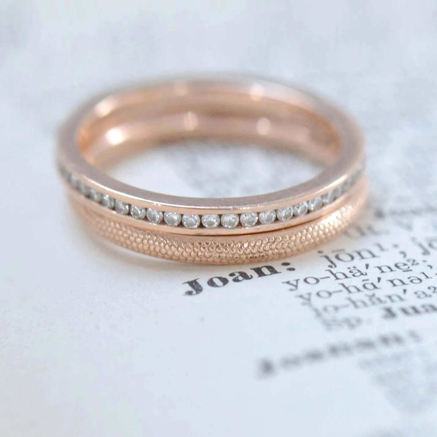 Mini Channel Eternity Band