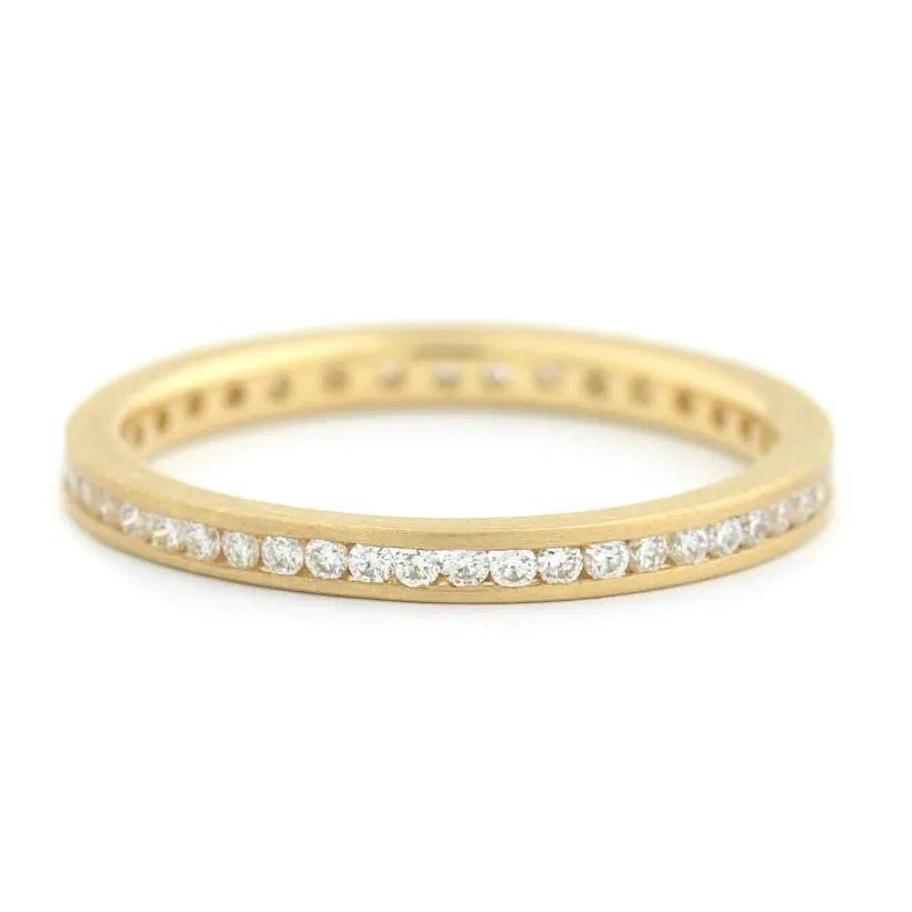 Mini Channel Eternity Band