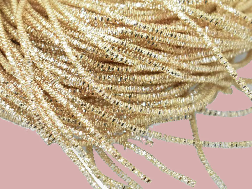 Pale Golden Nakshi / Bullion Wire