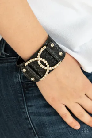 Paparazzi Bracelet ~ Couture Culture - Gold