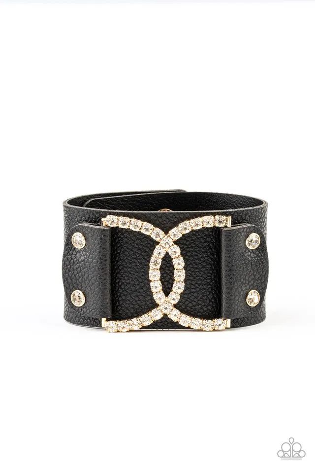 Paparazzi Bracelet ~ Couture Culture - Gold