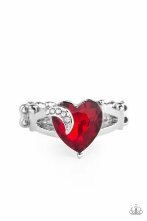 Paparazzi Ring ~ Romantic Reverie - Red