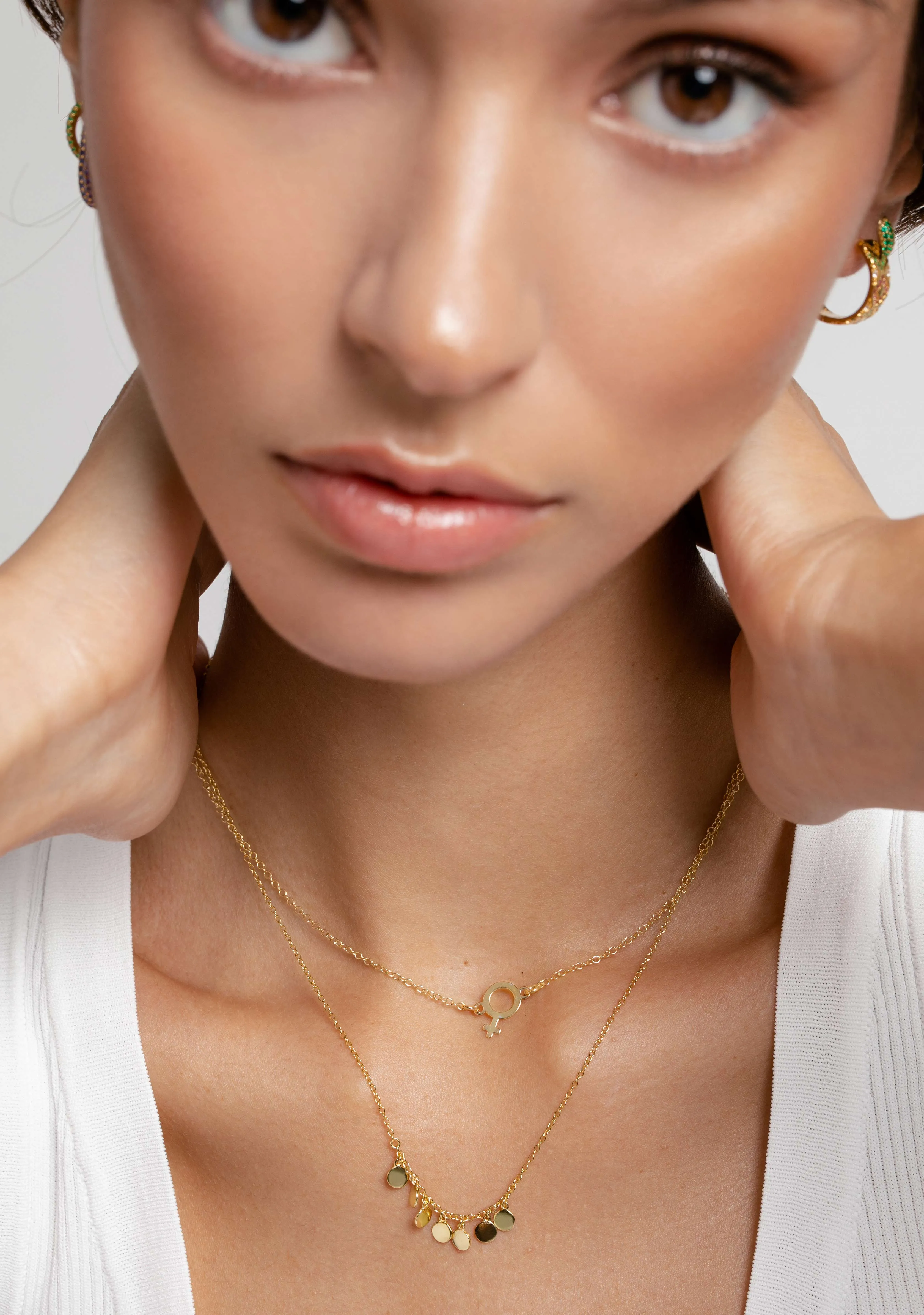 Pendant Femme Gold
