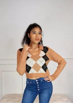 PERFECT Argyle Sweater
