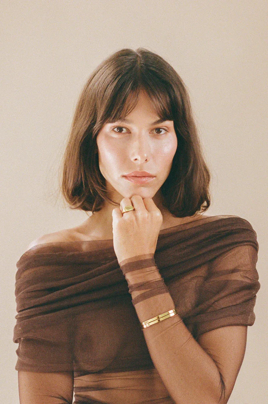 Porter Jewellery Dylan Bangle - Gold
