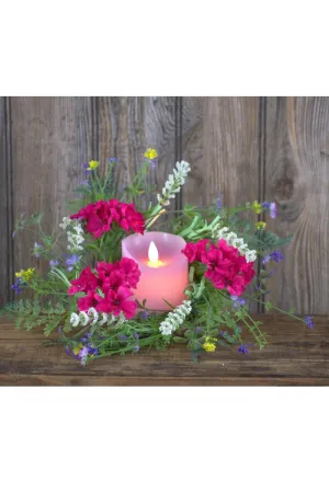 Raspberry Orchard Candle Ring