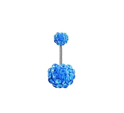 Rhinestone Navel/Eyebrow Rings