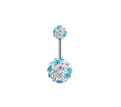 Rhinestone Navel/Eyebrow Rings