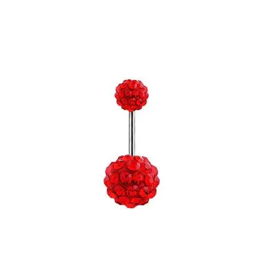 Rhinestone Navel/Eyebrow Rings