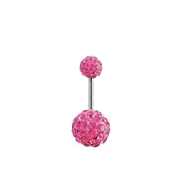 Rhinestone Navel/Eyebrow Rings
