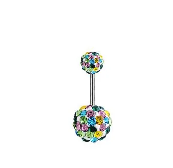 Rhinestone Navel/Eyebrow Rings