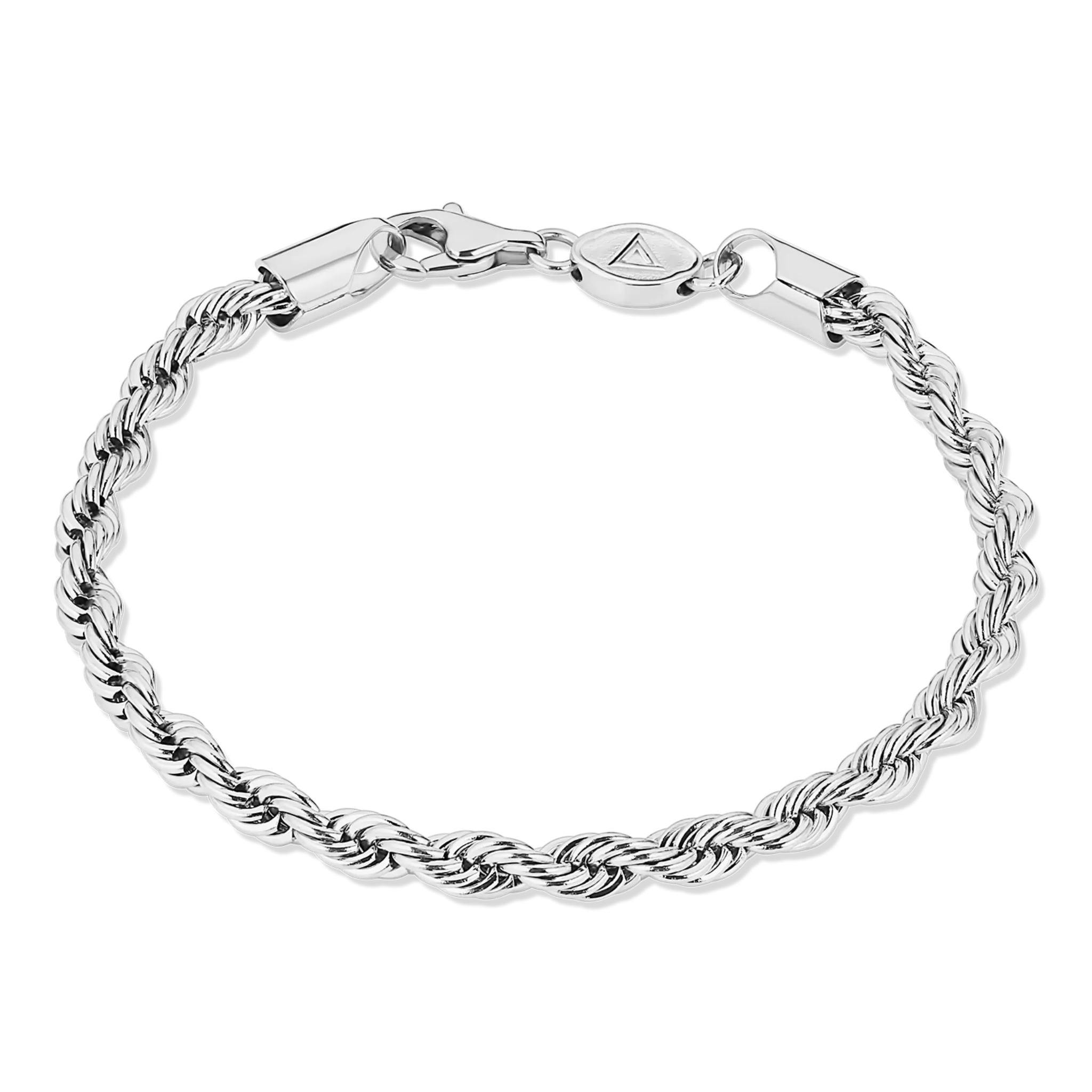 Rope Bracelet, Stainless Steel (3.5mm)