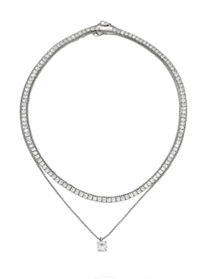 Set of 3 tennis necklaces