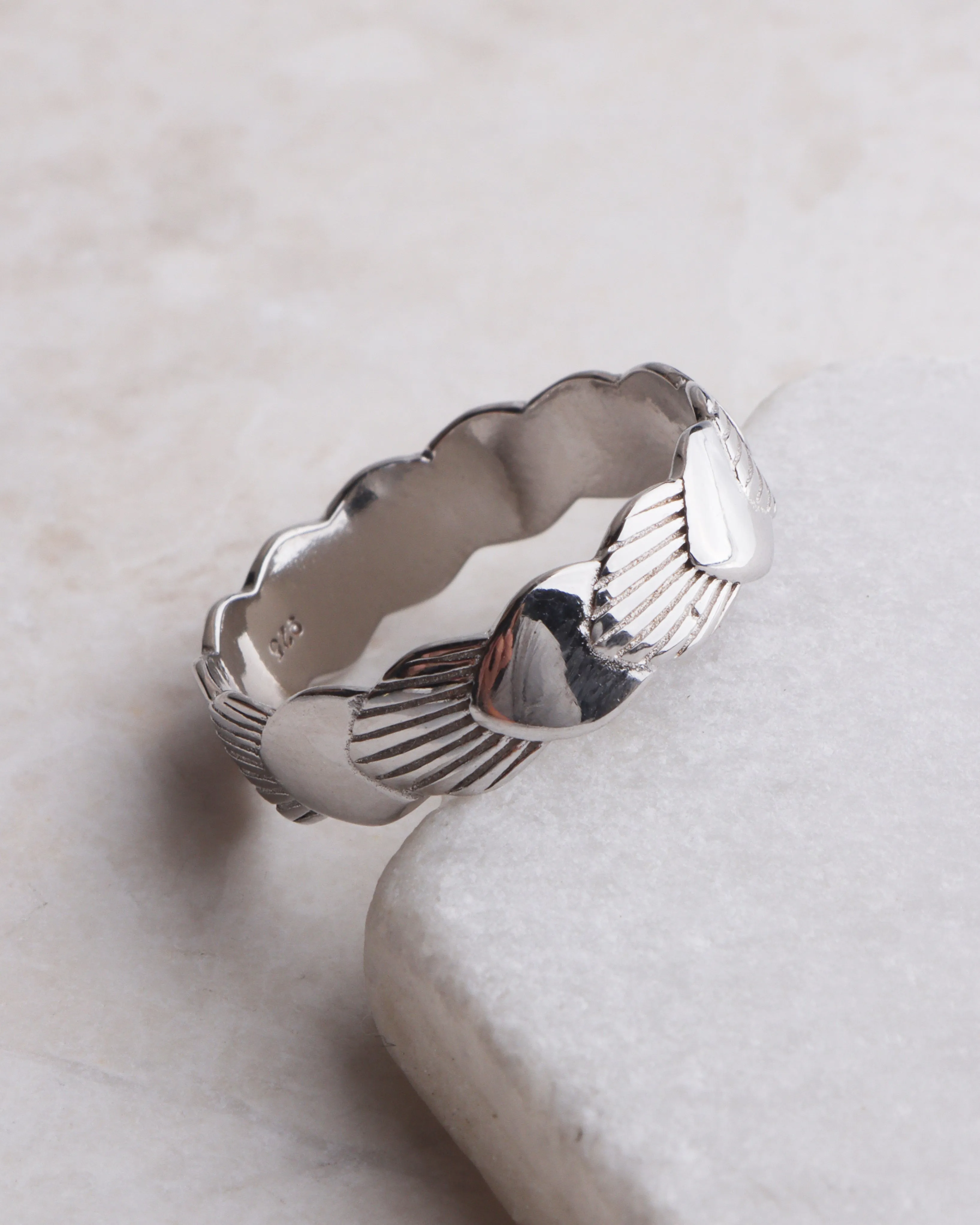 Shell Band Ring