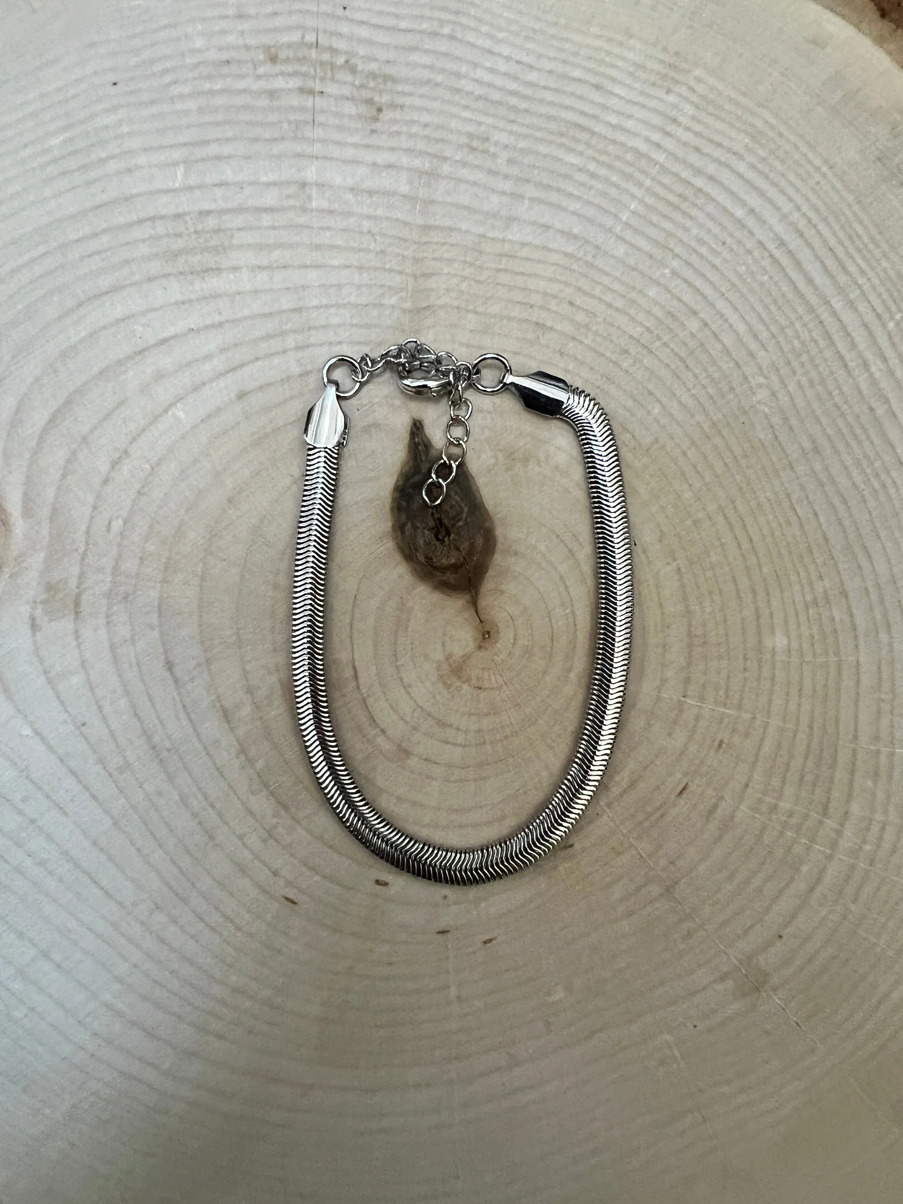 Silver Snake Bracelet