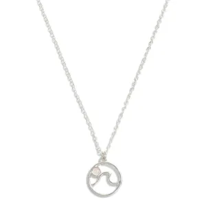 SILVER WAVE NECKLACE
