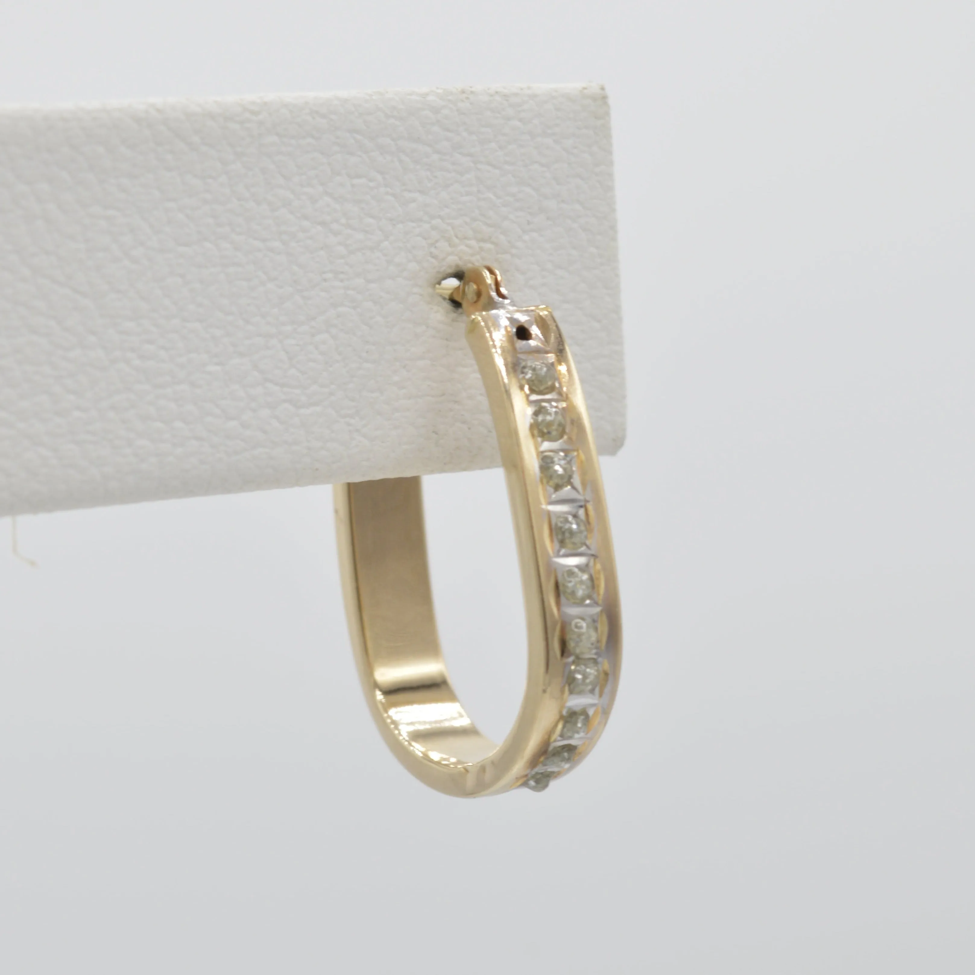 Small U-Diamond Hoops