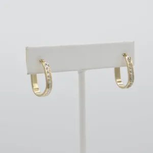 Small U-Diamond Hoops