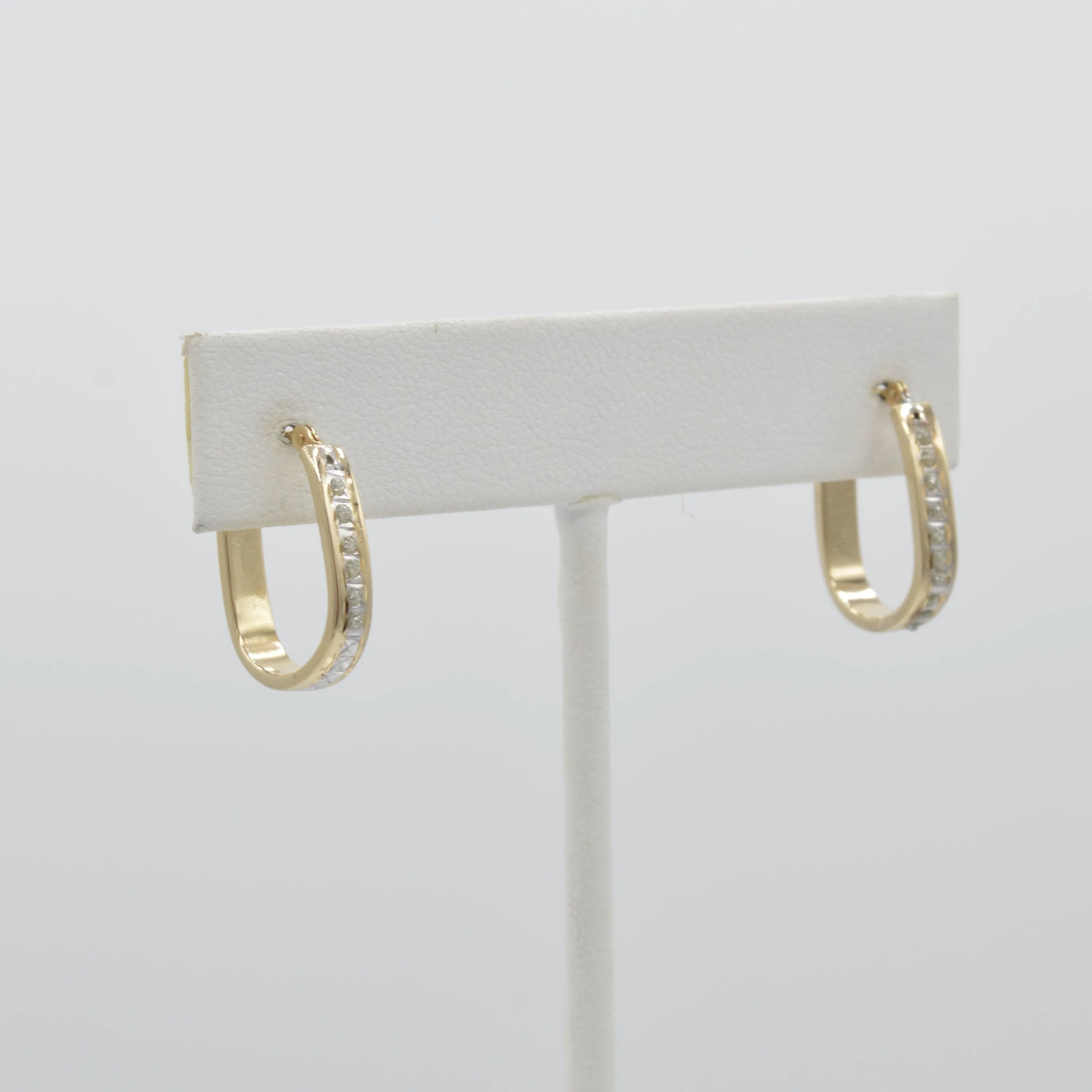 Small U-Diamond Hoops