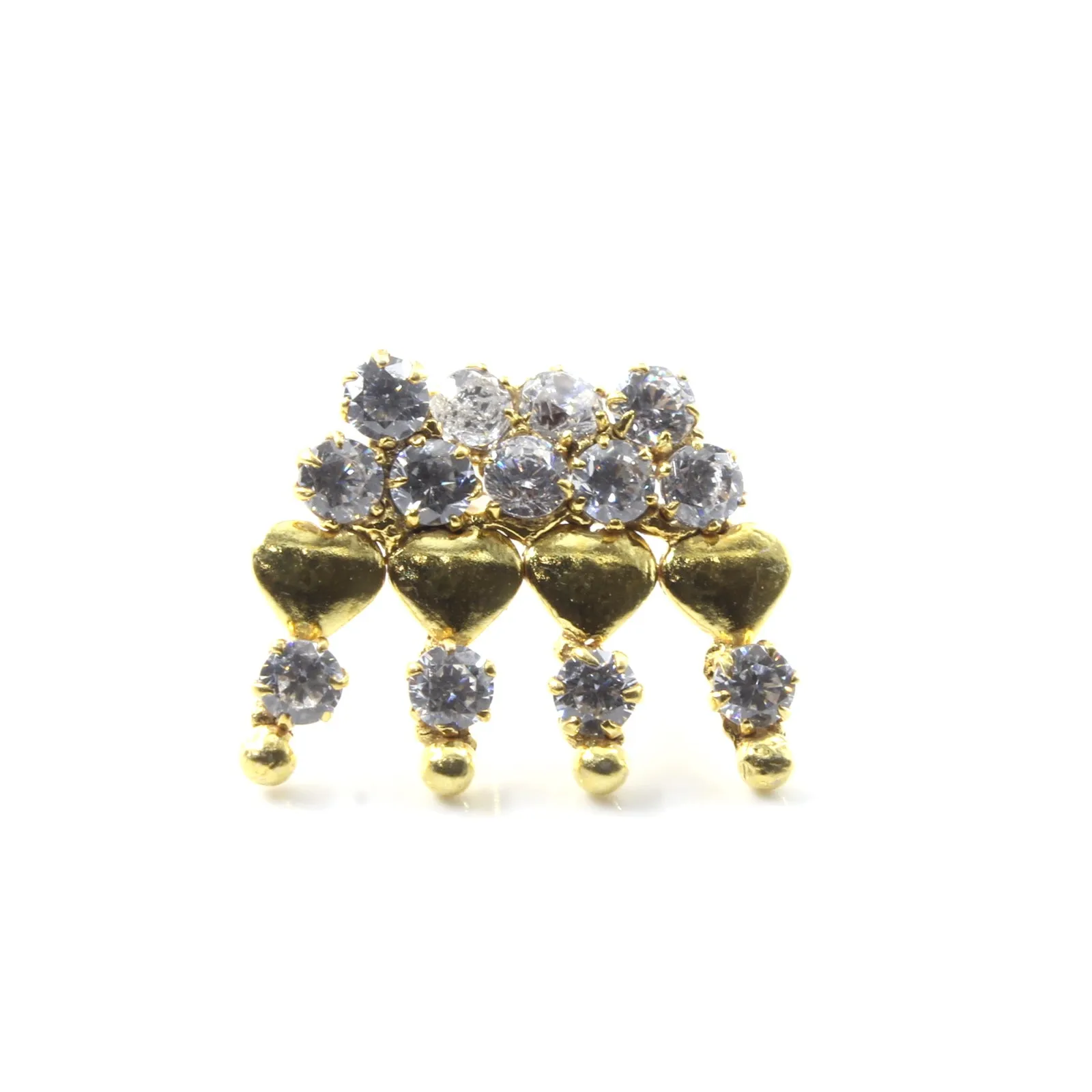 Trendy Fashion Sterling Silver Nose pin