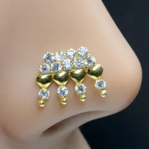 Trendy Fashion Sterling Silver Nose pin