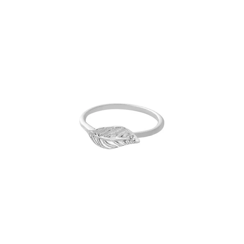 Vintage Romantic Leaf Finger Ring Mothers Day Gift