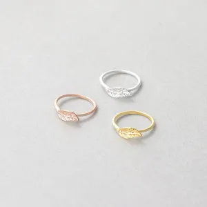 Vintage Romantic Leaf Finger Ring Mothers Day Gift