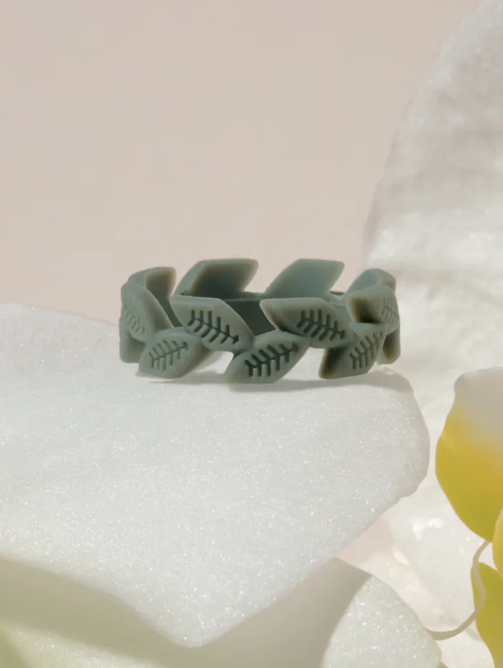 Women's Vine Silicone Ring
